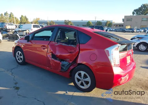 2013 Toyota Prius Four z USA, uszkodzony, nr VIN JTDKN3DU0D5660427